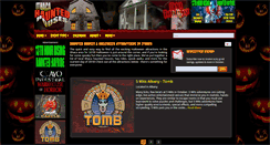 Desktop Screenshot of ithacahauntedhouses.com
